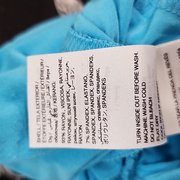 Bebe Neon Green And Teal Ruched Maxi Dress S - Picture 8 of 10